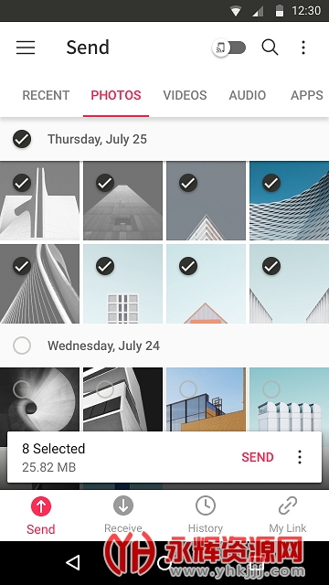 Send Anywhere���İ�
