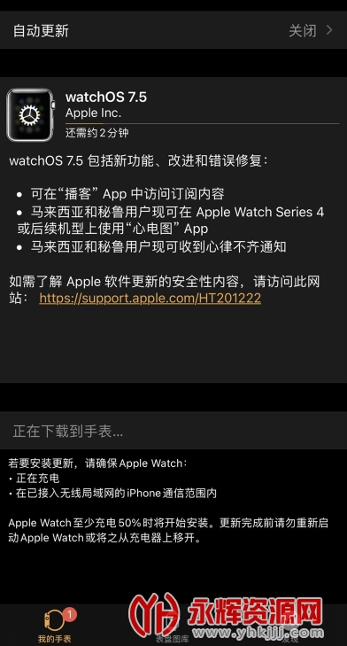 watchos 7.5ʽ
