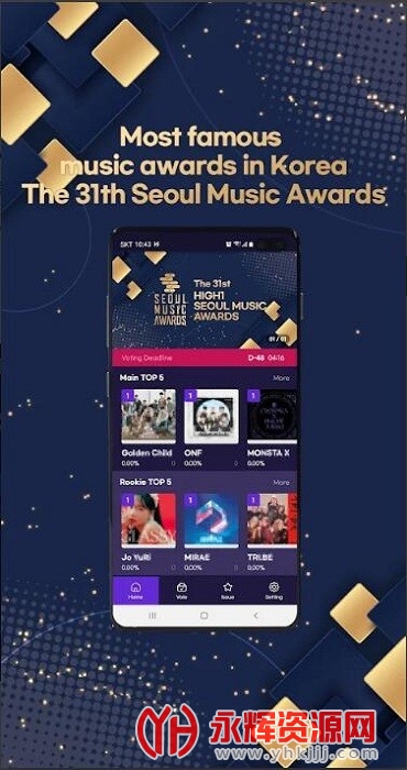 �׶���ҥ����2021ͶƱapp(31st SMA Global Vote)