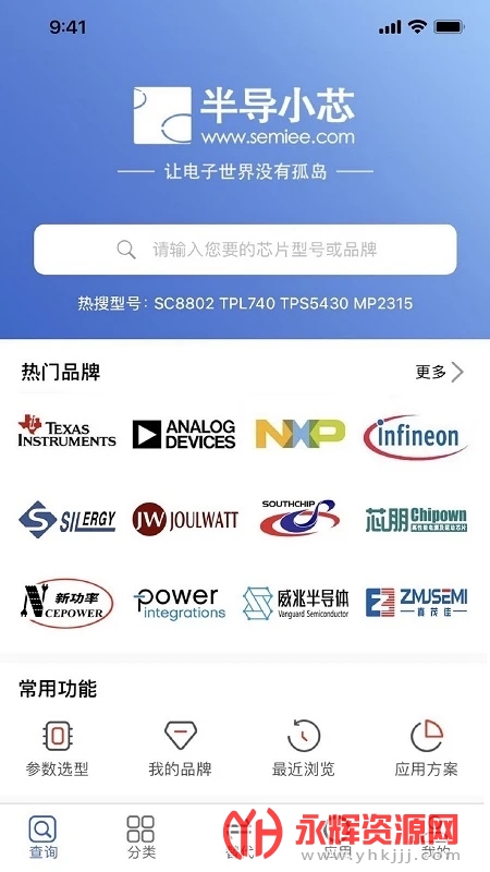 �뵼СооƬ��ѯ����, �뵼СооƬ��ѯ����