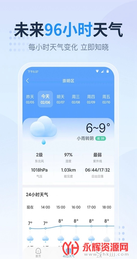 广东本地天气预报app安卓版v1.0.0