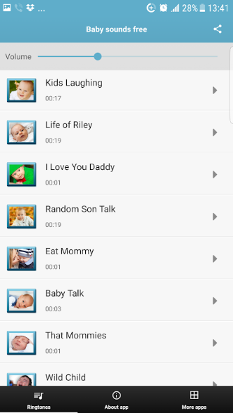 Baby Sounds Ringtones app