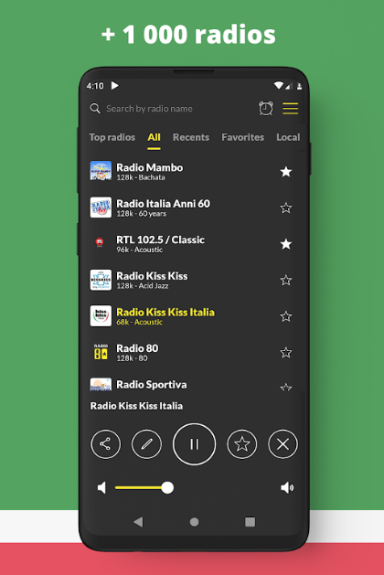 Radio Italy app