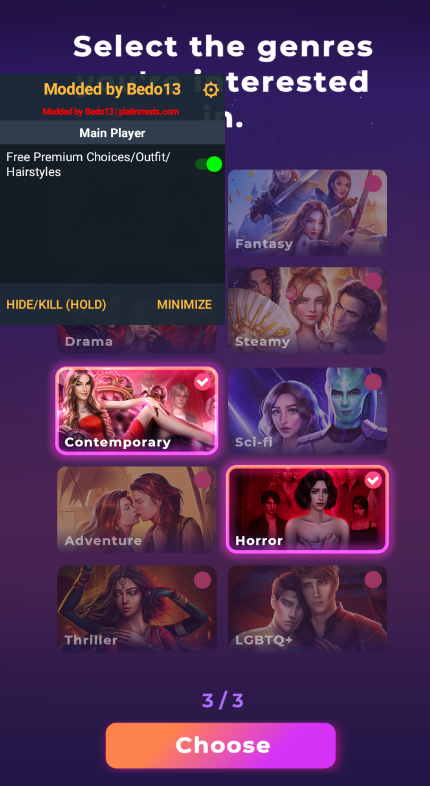 romance club mod menu apk download