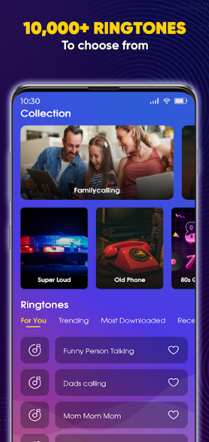 Ringtones for android phones app