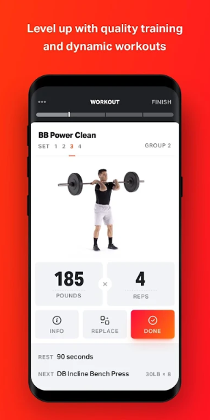 Volt: Gym & Home Workout Plans app