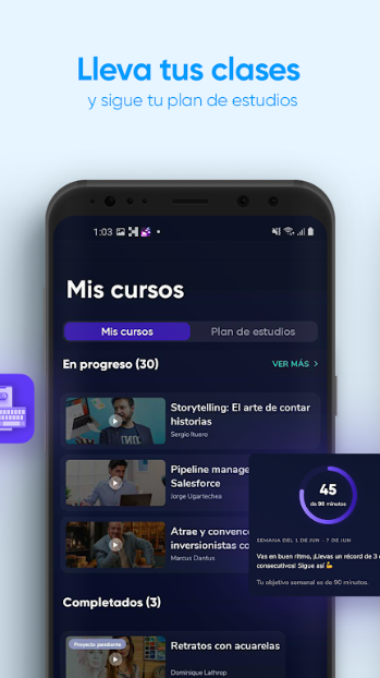 Crehana - Cursos online app