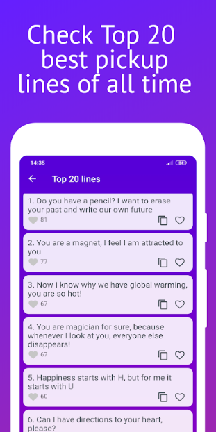 Pickup Lines Pro - flirt texts app