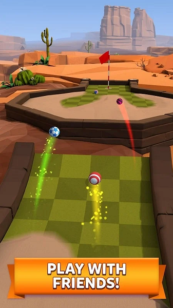 Golf Battle legendary balls MOD APKscreenshot1