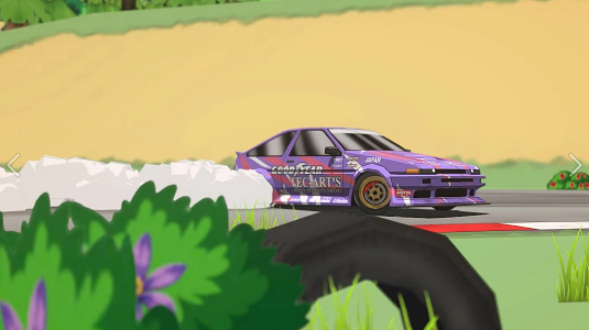 Drift Toon Mod Apkscreenshot0