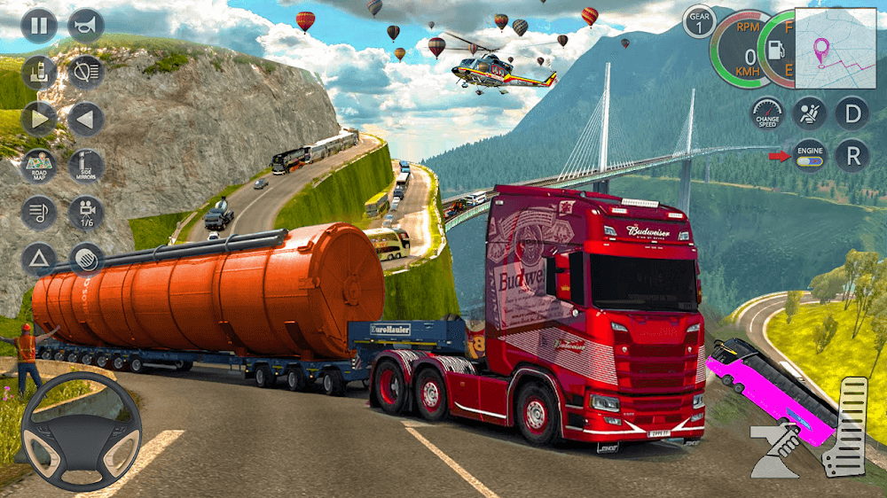 silk road truck simulator mod apk Unlimited Money downloadscreenshot2