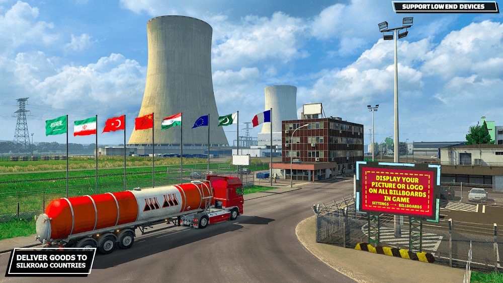 silk road truck simulator mod apk Unlimited Money downloadscreenshot0