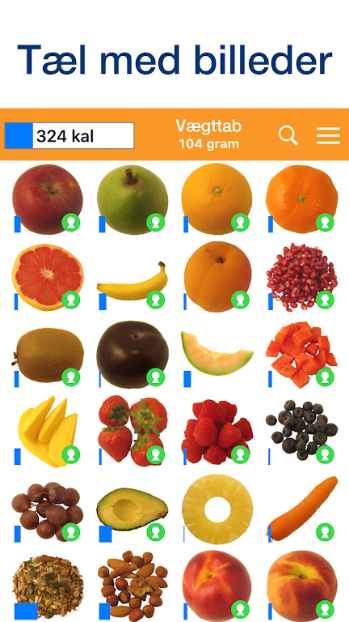 Slanke App Kalorietæller appscreenshot2