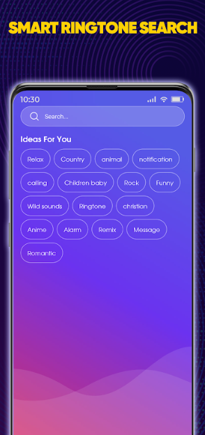 Ringtones for android phones appscreenshot2