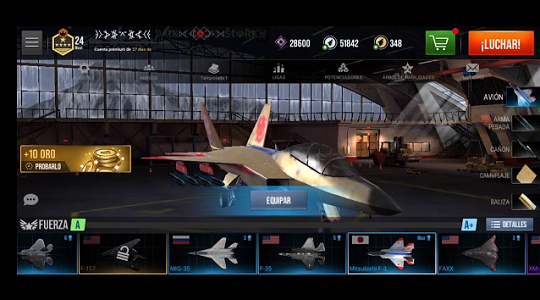 Modern Warplanes APK Modscreenshot1