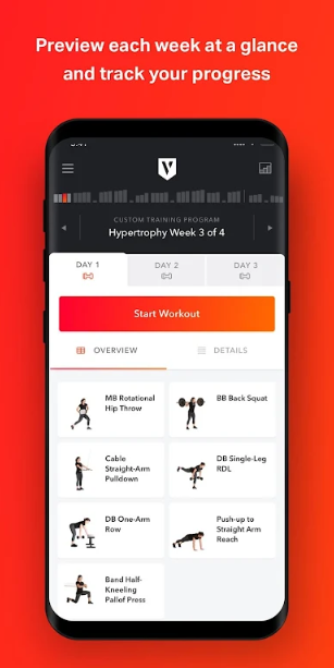 Volt: Gym & Home Workout Plans appscreenshot4