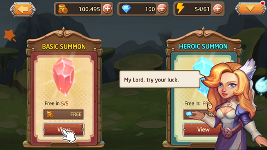 Heroes Legend MOD APKscreenshot2