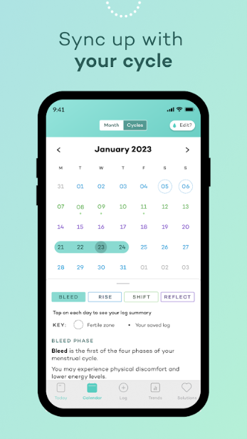 Moody Month: Cycle Tracker appscreenshot4