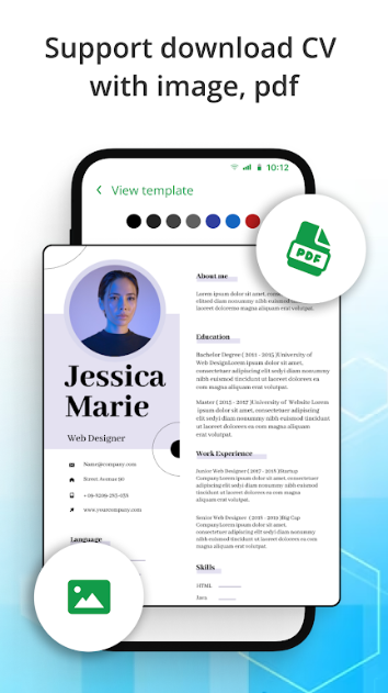 Resume Maker appscreenshot0