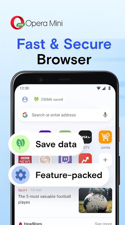 Opera Mini, Opera Mini