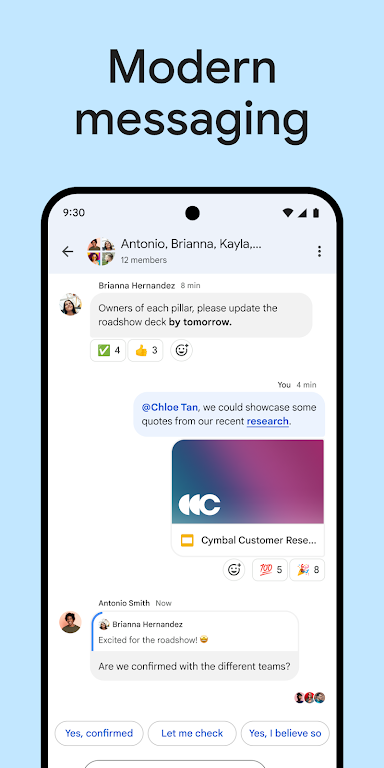 google chat appscreenshot2