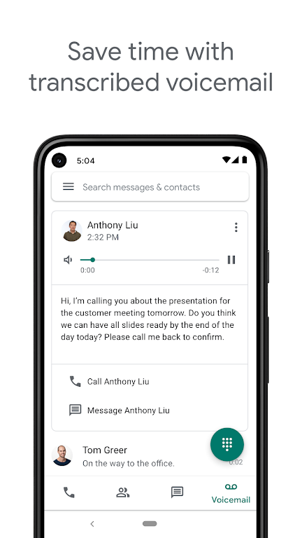 google voice latest versioscreenshot1