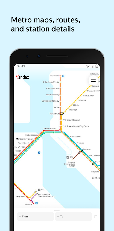 Yandex Metro app3.6.9