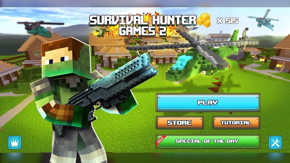 The Survival Hunter Games 2 Mod Apk1.189