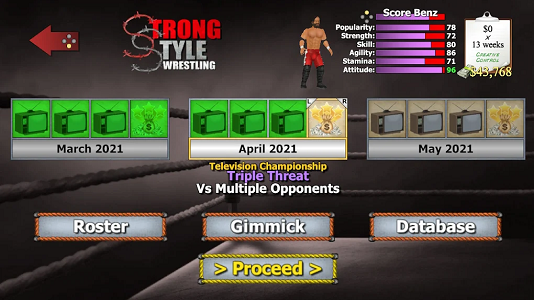 Wrestling Empire(Pro Unlocked)1.5.2