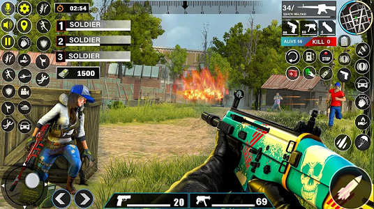 Legend Fire: Gun Shooting Gamescreenshot2