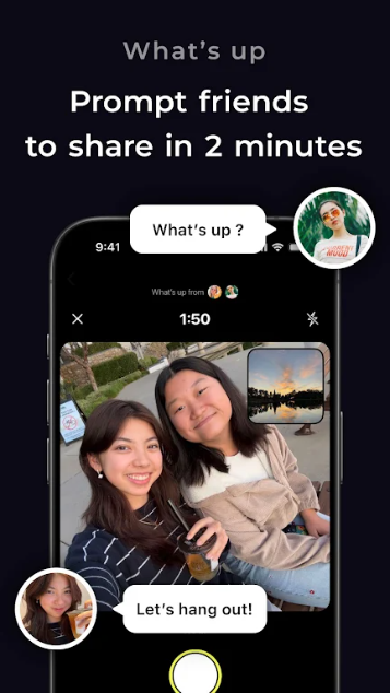 TapNow - Friends on homescreen