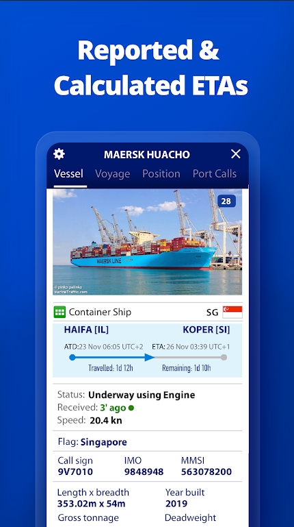 MarineTraffic, MarineTraffic