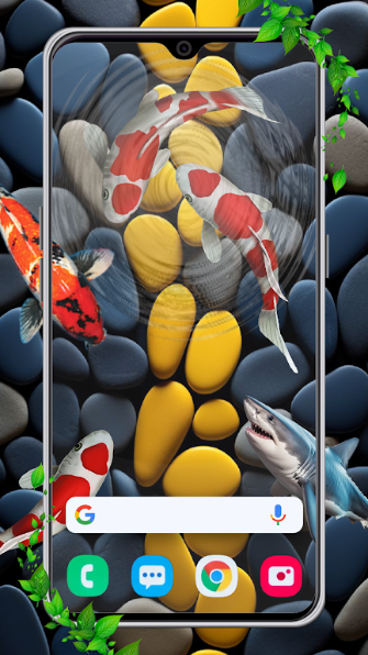 3D Fish Live WallPaper