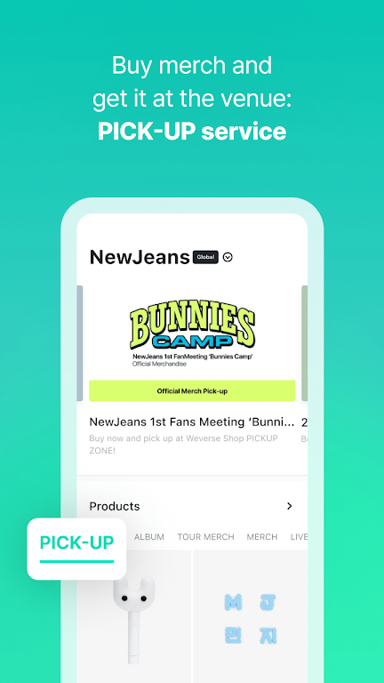 Weverse shop newjeans apkscreenshot1