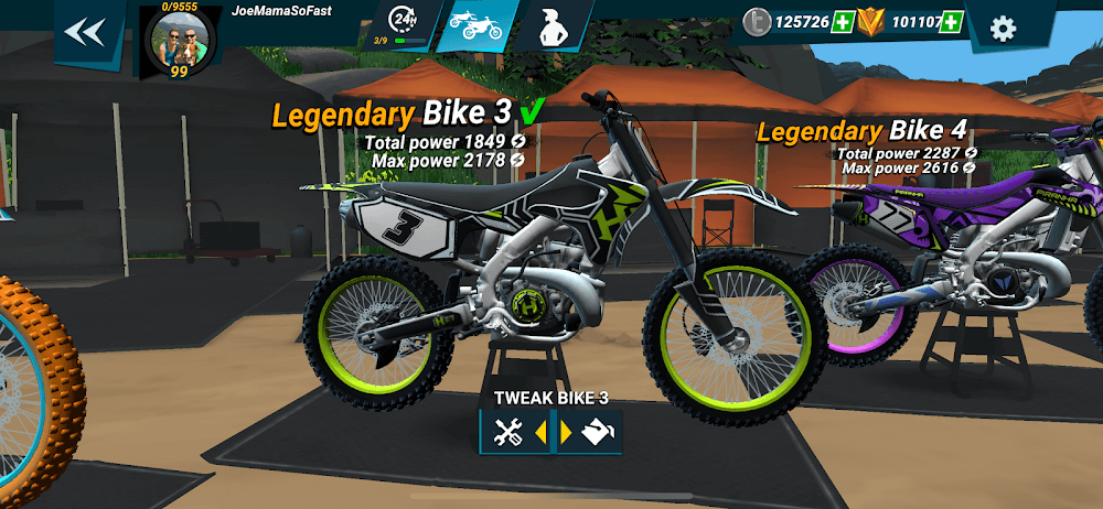 mad skills motocross 3 mod apk 2024screenshot3