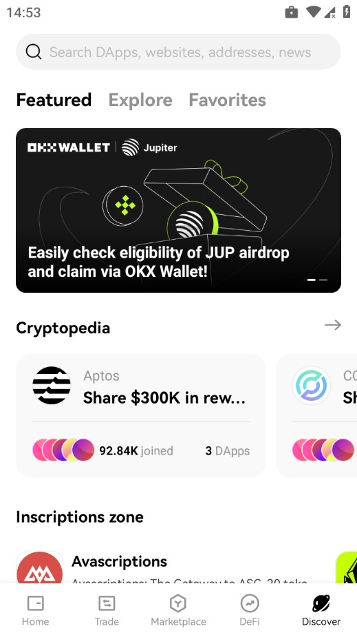 Okx web3 wallet apk6.83.0 Official version