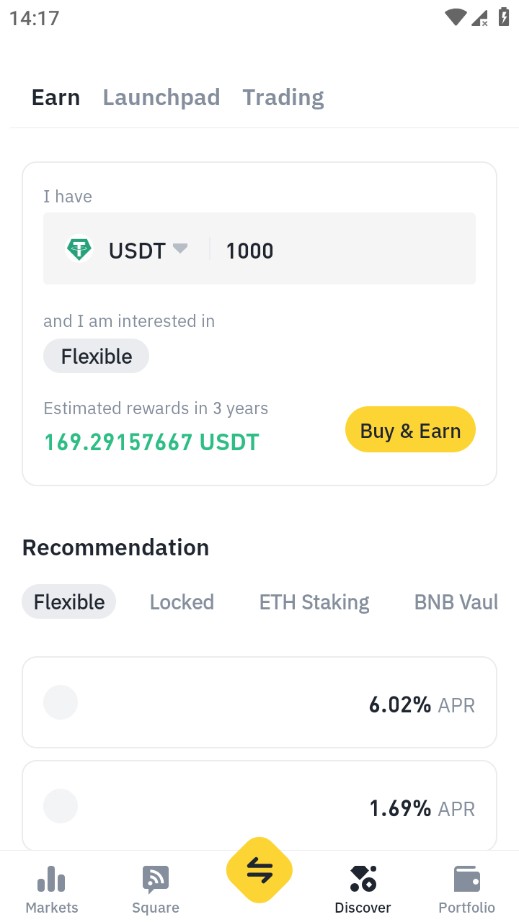 Binance apkscreenshot3