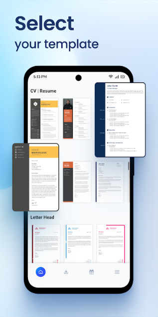 CV PDF: AI Resume & CV Makerscreenshot3