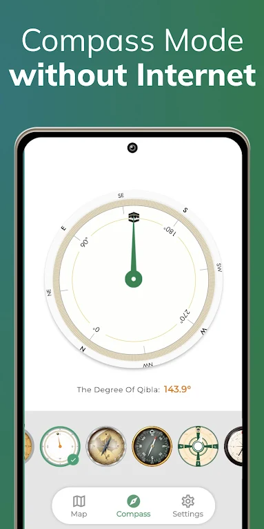 Qibla Finder Compass 100%3.3.2