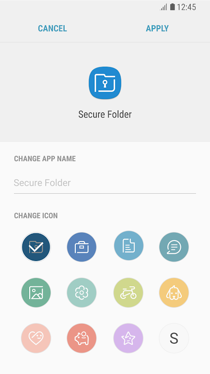 Secure Folder apkscreenshot1