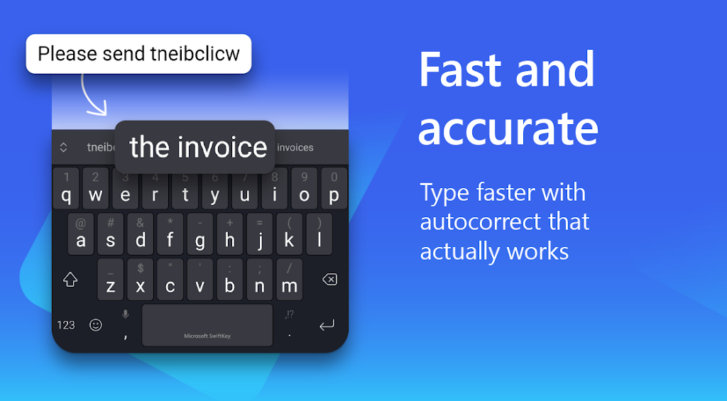 Microsoft SwiftKey AI Keyboard appscreenshot1