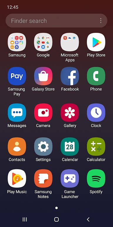 samsung one UI Home apkscreenshot1