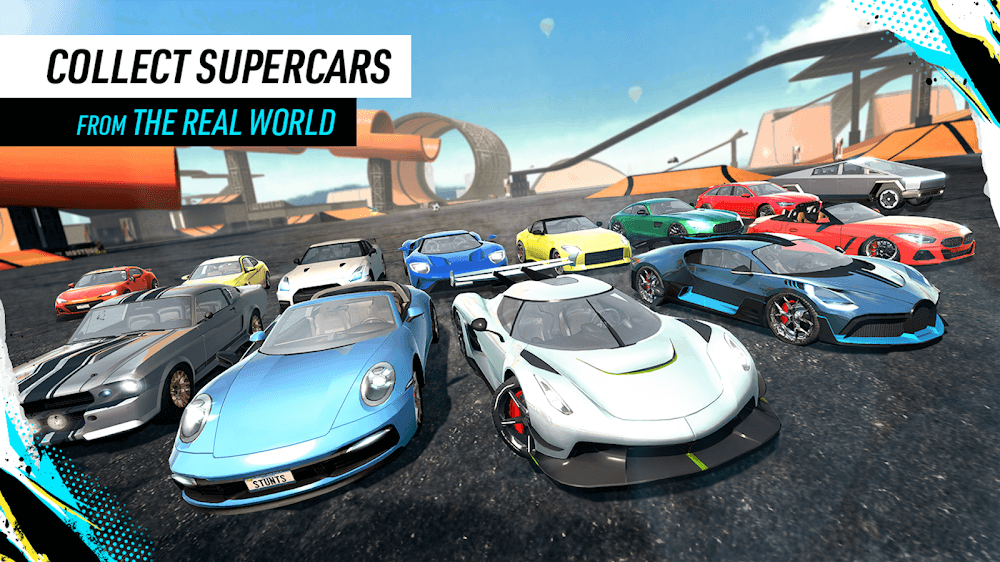 car stunt races mod apk (unlimited money and gems)screenshot2