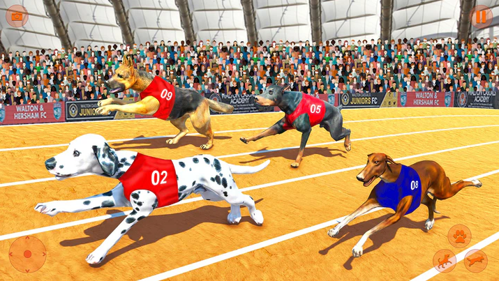 Dog Racing Game- Pet Dog Games Apkscreenshot1