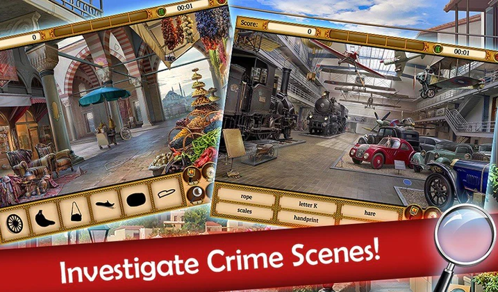 Hidden Objects: Mystery Society Crime Solving Mod Apkv5.52