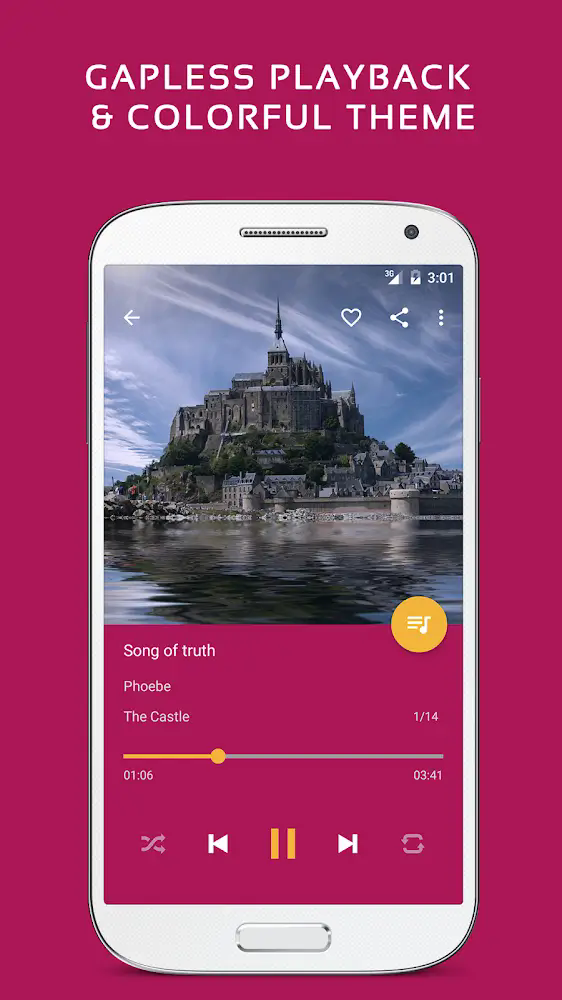 Pulsar Music Player mod apkscreenshot1