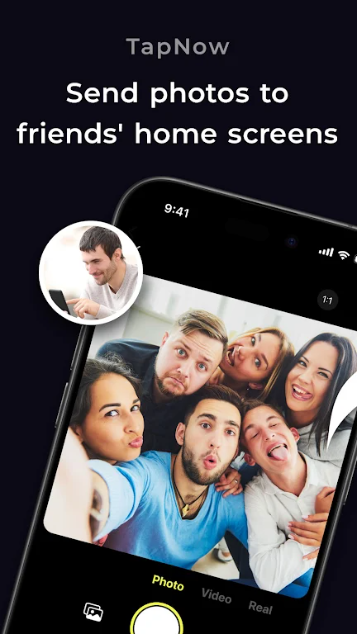 TapNow - Friends on homescreenscreenshot0