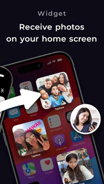 TapNow - Friends on homescreenscreenshot1