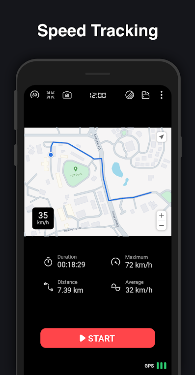 GPS Speedometer : Odometer HUDscreenshot4