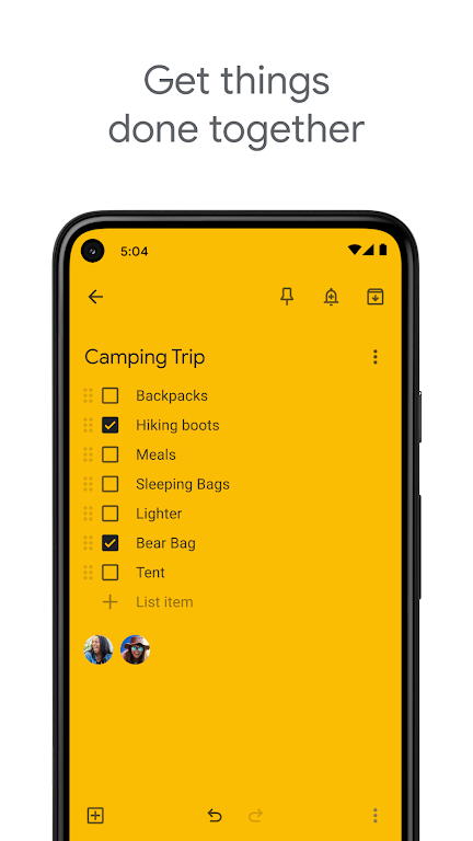 Google Keep Notes appscreenshot1